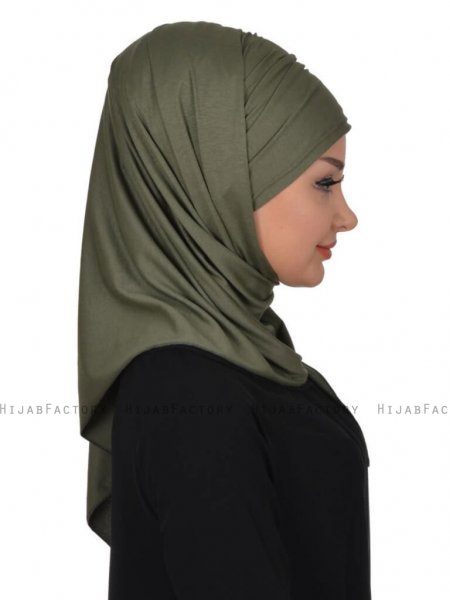 Rebecca Khaki Bomull Turban Ayse Turban 322306c