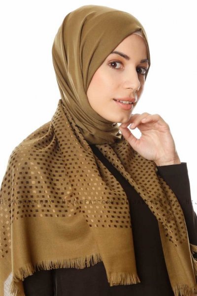 Reyhan - Khaki Hijab - Özsoy