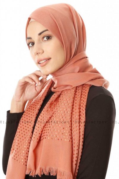 Reyhan - Baksteenrood Hijab - Özsoy