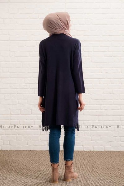 River - Marineblauw Tuniek - Lysa Studio