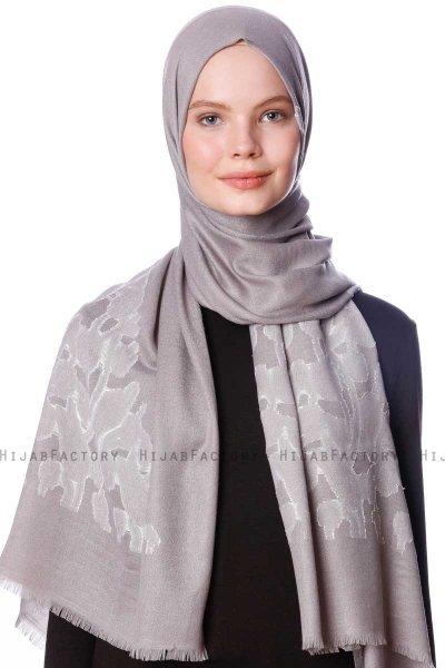 Roshan - Grijs Hijab - Özsoy
