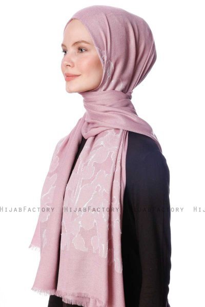 Roshan - Donkere Oudroze Hijab - Özsoy