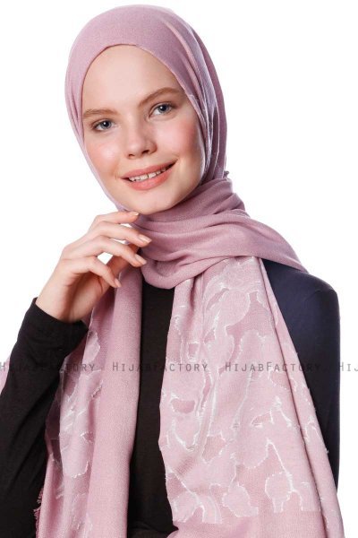 Roshan - Donkere Oudroze Hijab - Özsoy