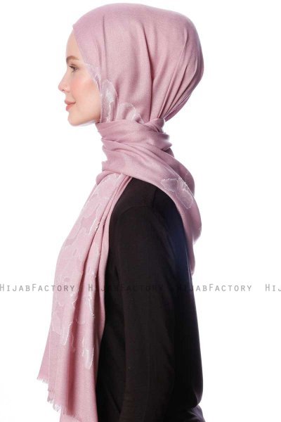 Roshan - Donkere Oudroze Hijab - Özsoy