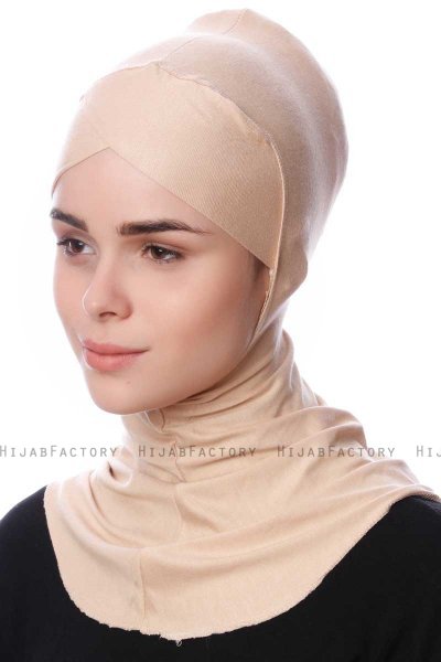 Safiye - Beige Ninja Onderkapje - Ecardin