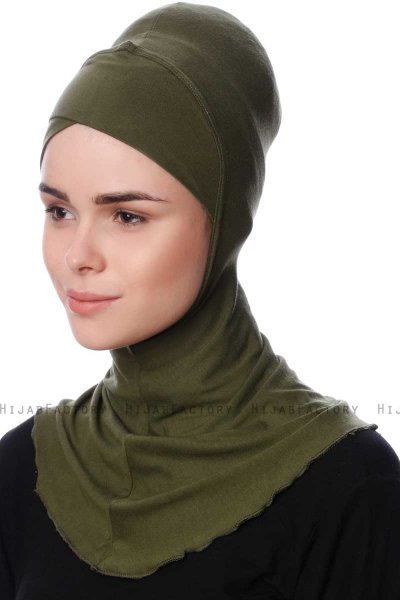 Safiye - Khaki Ninja Onderkapje - Ecardin