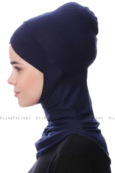 Safiye - Marineblauw Ninja Onderkapje - Ecardin