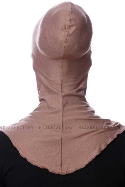 Safiye - Donker Taupe Ninja Onderkapje - Ecardin