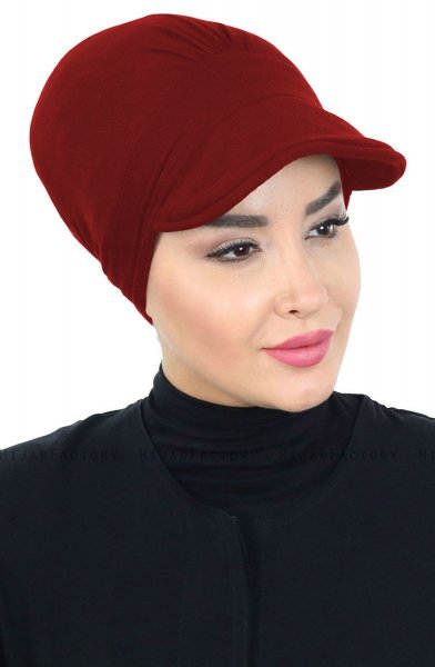Sandra - Bordeaux Katoen Turban - Ayse Turban