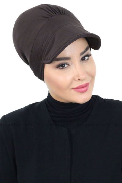 Sandra - Bruin Katoen Turban - Ayse Turban