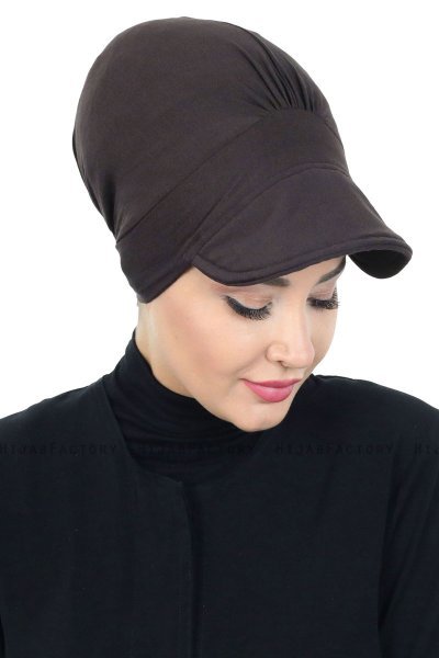 Sandra - Bruin Katoen Turban - Ayse Turban