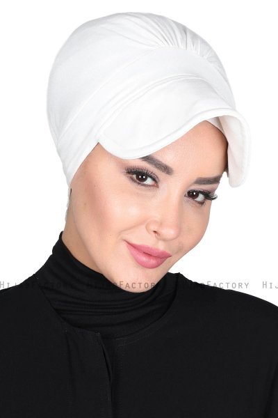 Sandra - Creme Katoen Turban - Ayse Turban