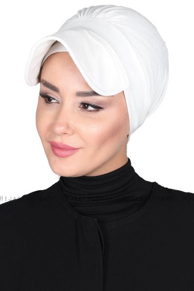 Sandra - Creme Katoen Turban - Ayse Turban