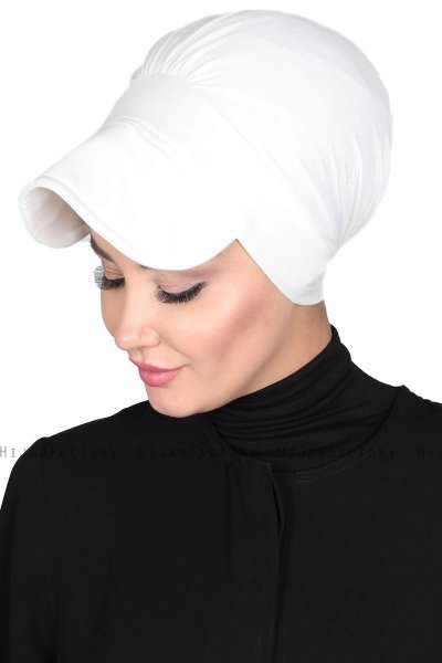 Sandra - Creme Katoen Turban - Ayse Turban