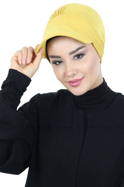 Sandra - Mosterd Katoen Turban - Ayse Turban