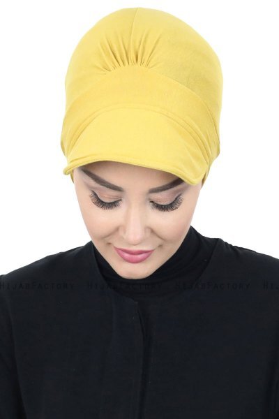Sandra - Mosterd Katoen Turban - Ayse Turban
