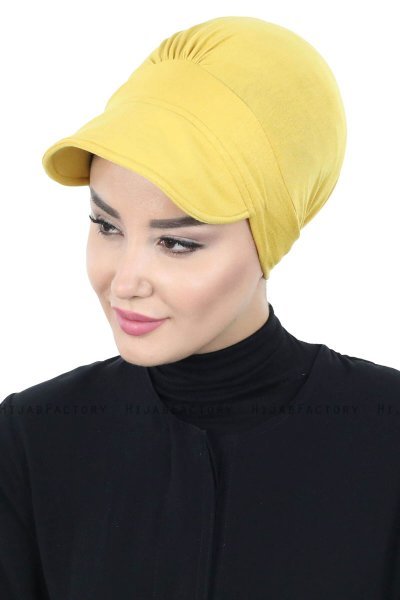 Sandra - Mosterd Katoen Turban - Ayse Turban