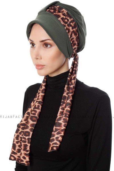 Sanem - Khaki Turban