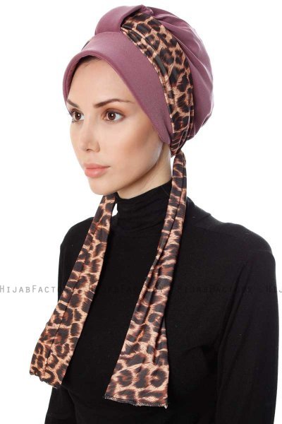 Sanem - Donker Roze Turban