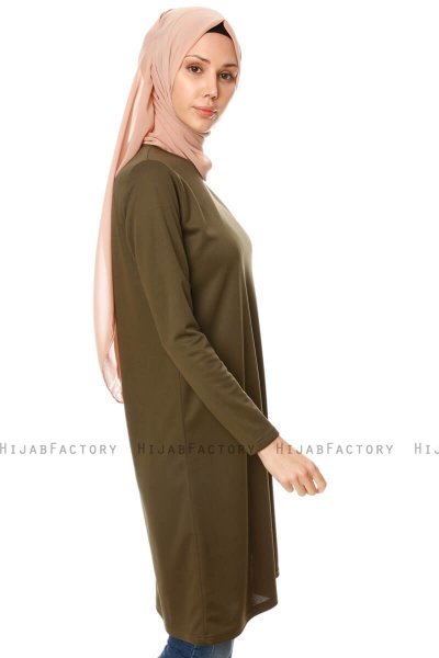 Sarah - Khaki Tuniek - Miss Halima