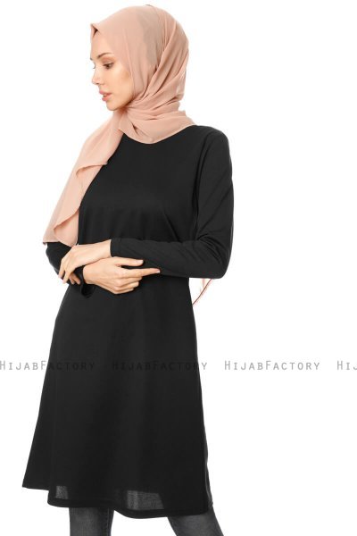 Sarah - Zwart Tuniek - Miss Halima