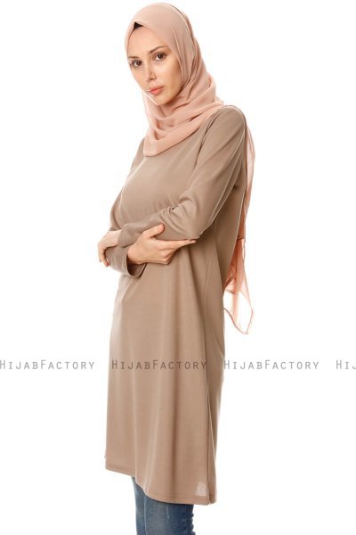 Sarah - Taupe Tuniek - Miss Halima