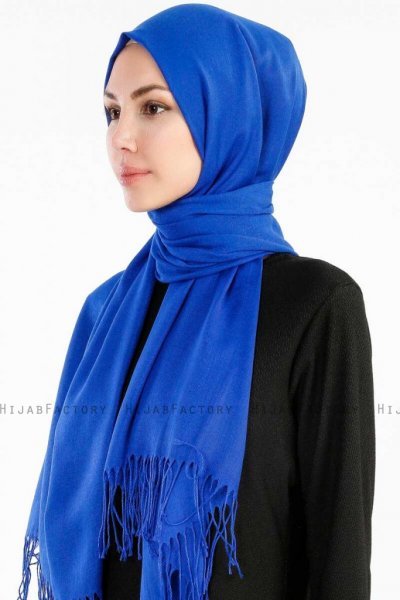Selin Blå Pashmina Hijab Sjal Özsoy 160269-2