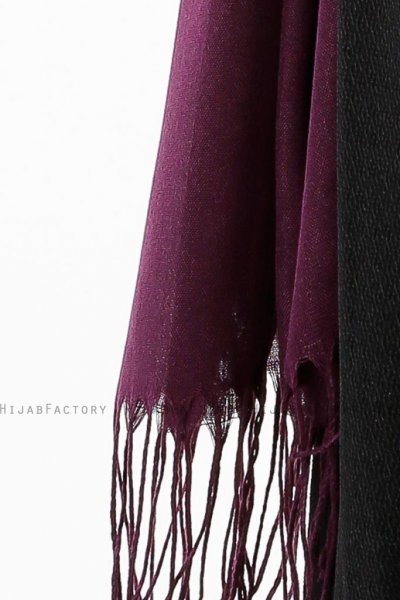 Selin Plommon Pashmina Hijab Sjal Özsoy 160295-4