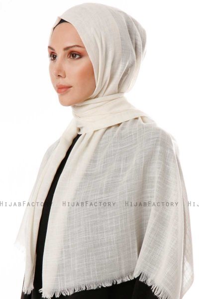 Selma - Licht Beige Hijab - Gülsoy
