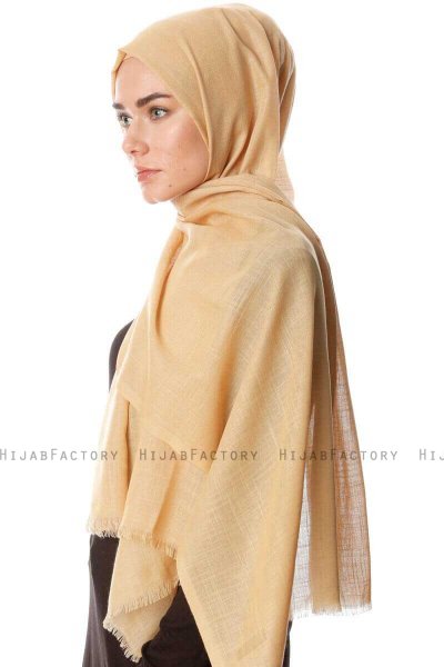 Selma - Licht Goud Hijab - Gülsoy