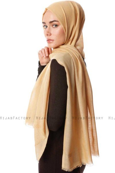 Selma - Licht Goud Hijab - Gülsoy