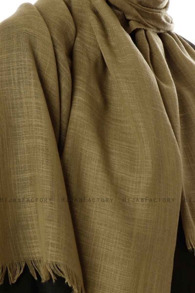 Selma - Licht Khaki Hijab - Gülsoy
