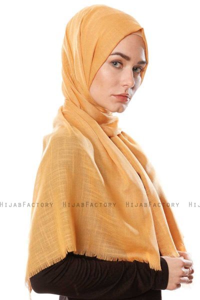 Selma - Donker Goud Hijab - Gülsoy