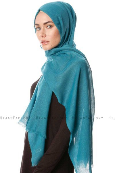 Selma - Benzine Groen Hijab - Gülsoy