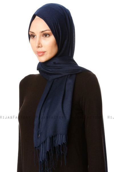 Semahat - Marineblauw Hijab - Özsoy