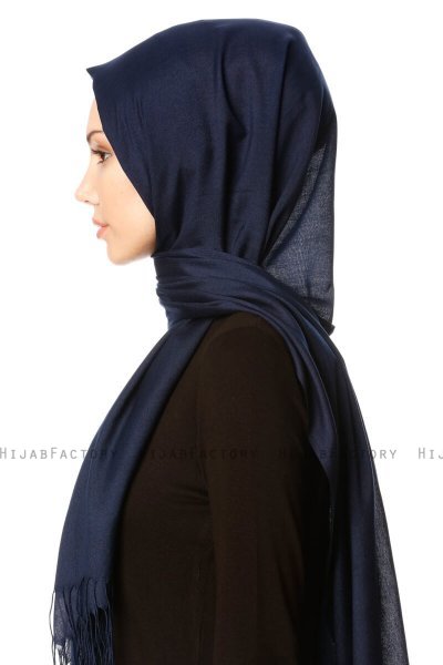 Semahat - Marineblauw Hijab - Özsoy
