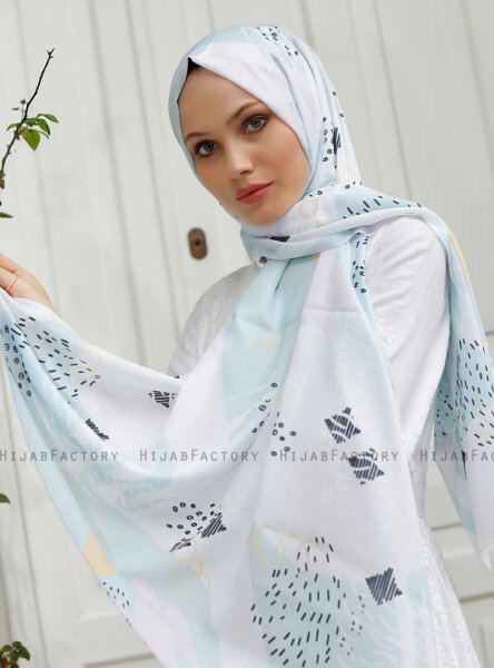 Yumna - Groen Gevormde Hijab