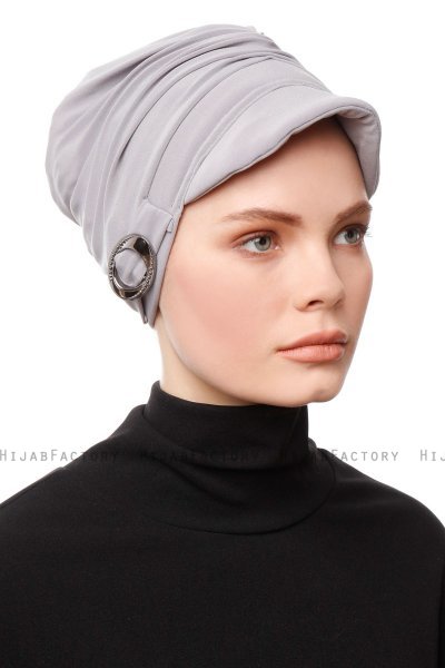 Sumeyye - Lichtgrijs Turban