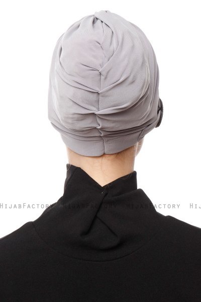 Sumeyye - Lichtgrijs Turban