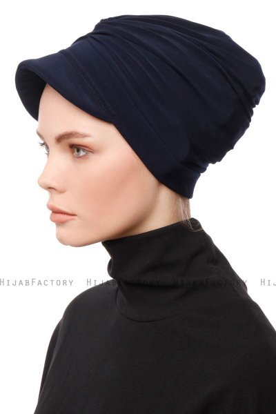Sumeyye - Marineblauw Turban