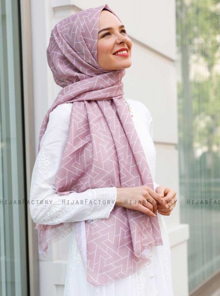 Tharaa - Roze Gevormde hijab - Sal Evi