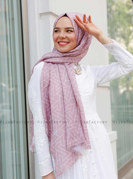 Tharaa - Roze Gevormde hijab - Sal Evi