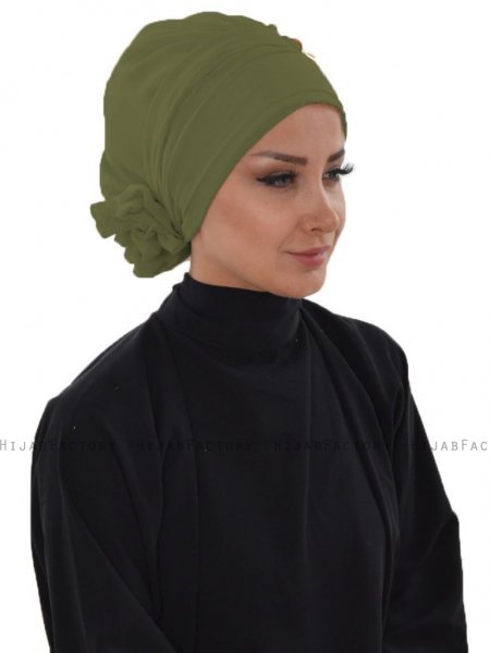 Ulrika Khaki Turban Ayse Turban 323817-2