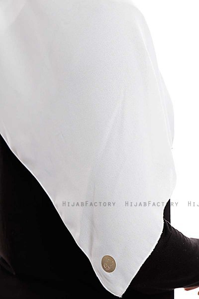 Yara - Creme Praktisch One Piece Crepe Hijab
