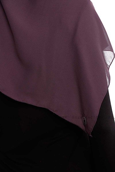 Yara - Purper Praktisch One Piece Crepe Hijab