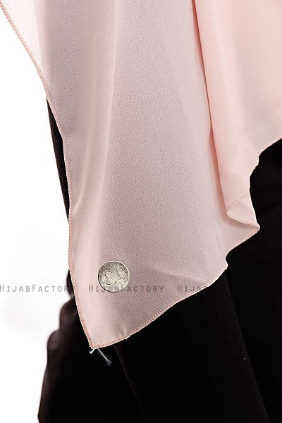 Yara - Roze Praktisch One Piece Crepe Hijab