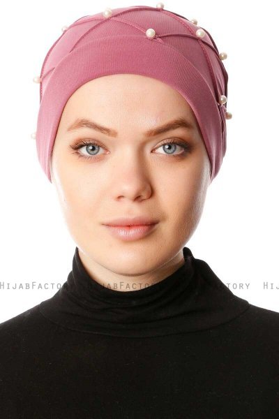 Yaren - Lichtpaars Crepe Chiffon Turban - Sehr-i Sal