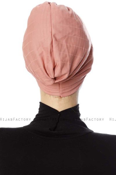 Yonca - Donker Roze Turban