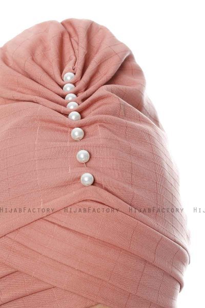 Yonca - Donker Roze Turban