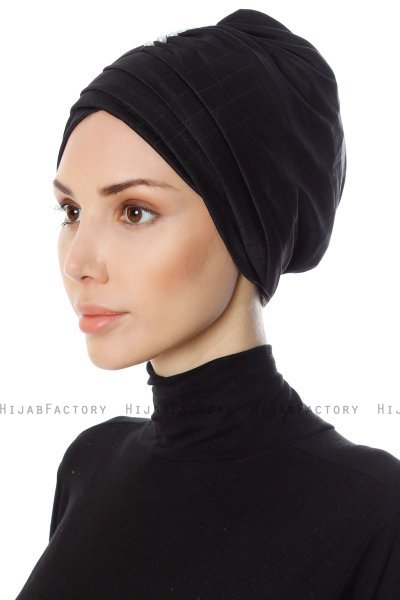 Yonca - Zwart Turban